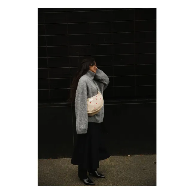 Riñonera Hearts | Crudo