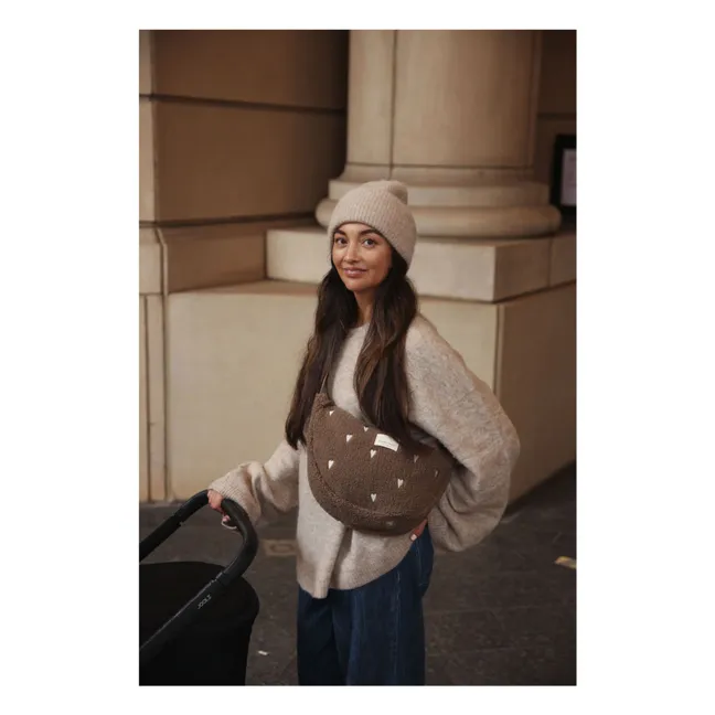 Riñonera Hearts | Marrón