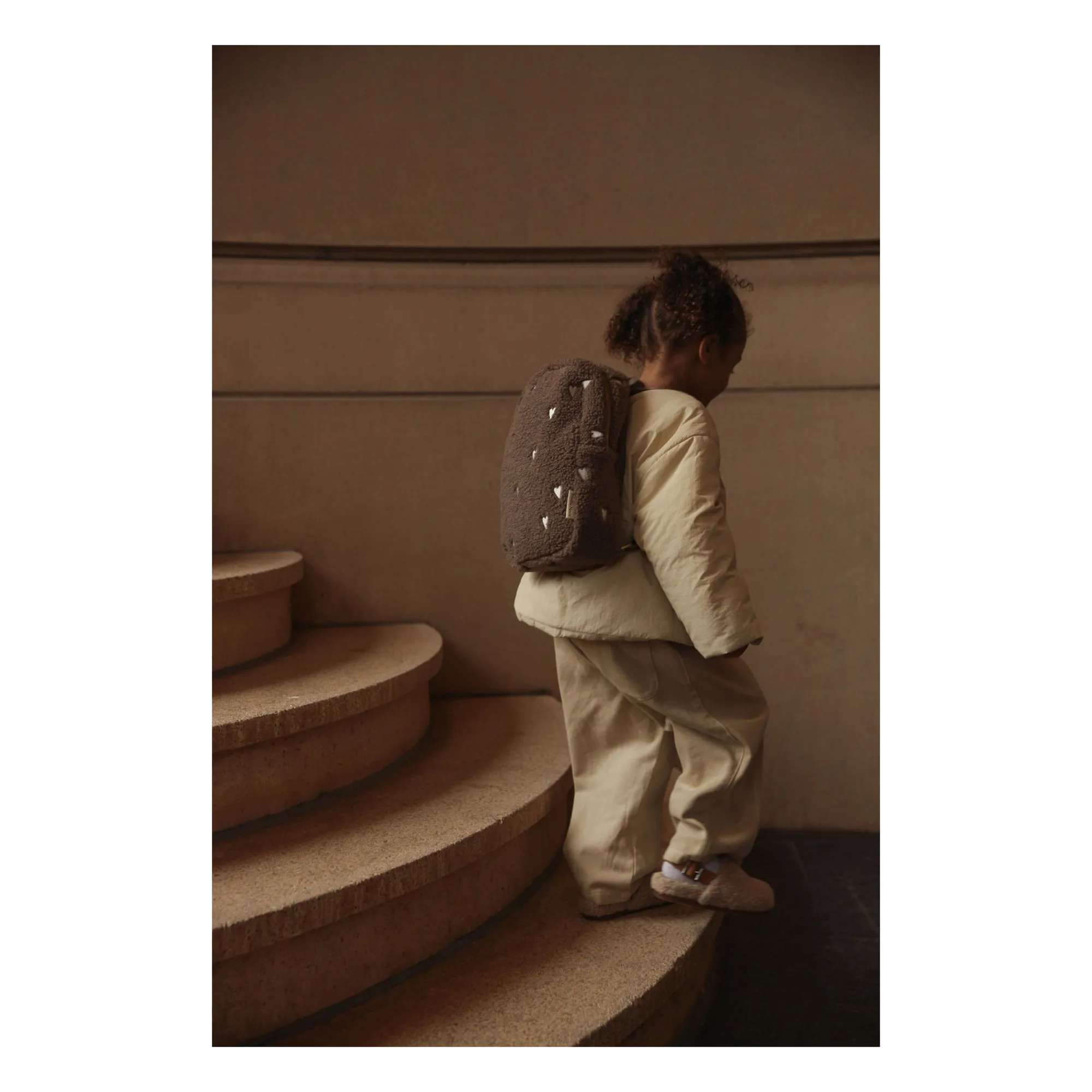Sac à dos Hearts | Ecru- Image produit n°2