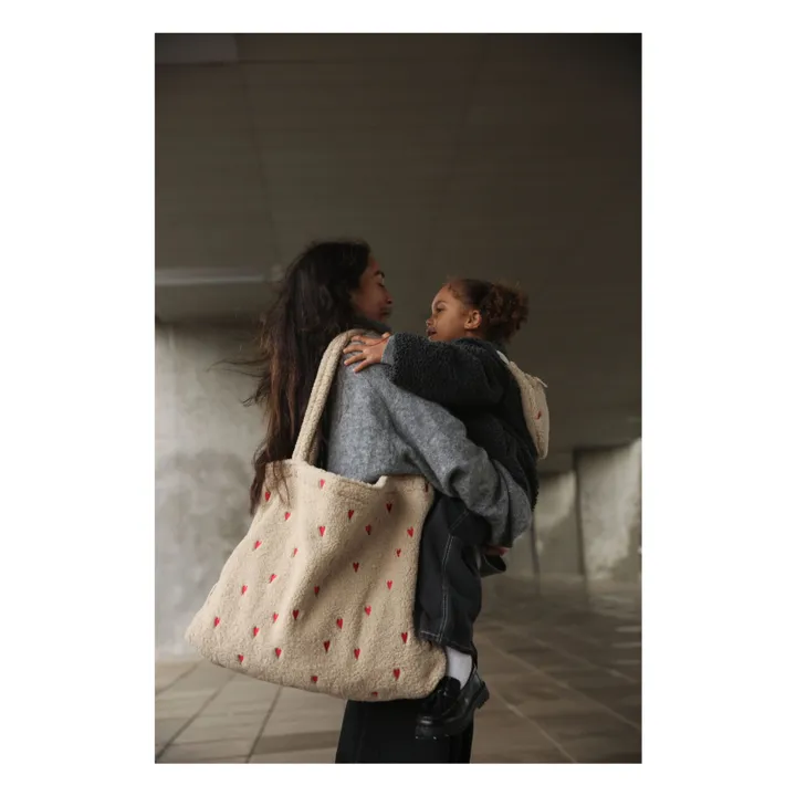 Hearts mom-bag Tasche | Seidenfarben- Produktbild Nr. 1