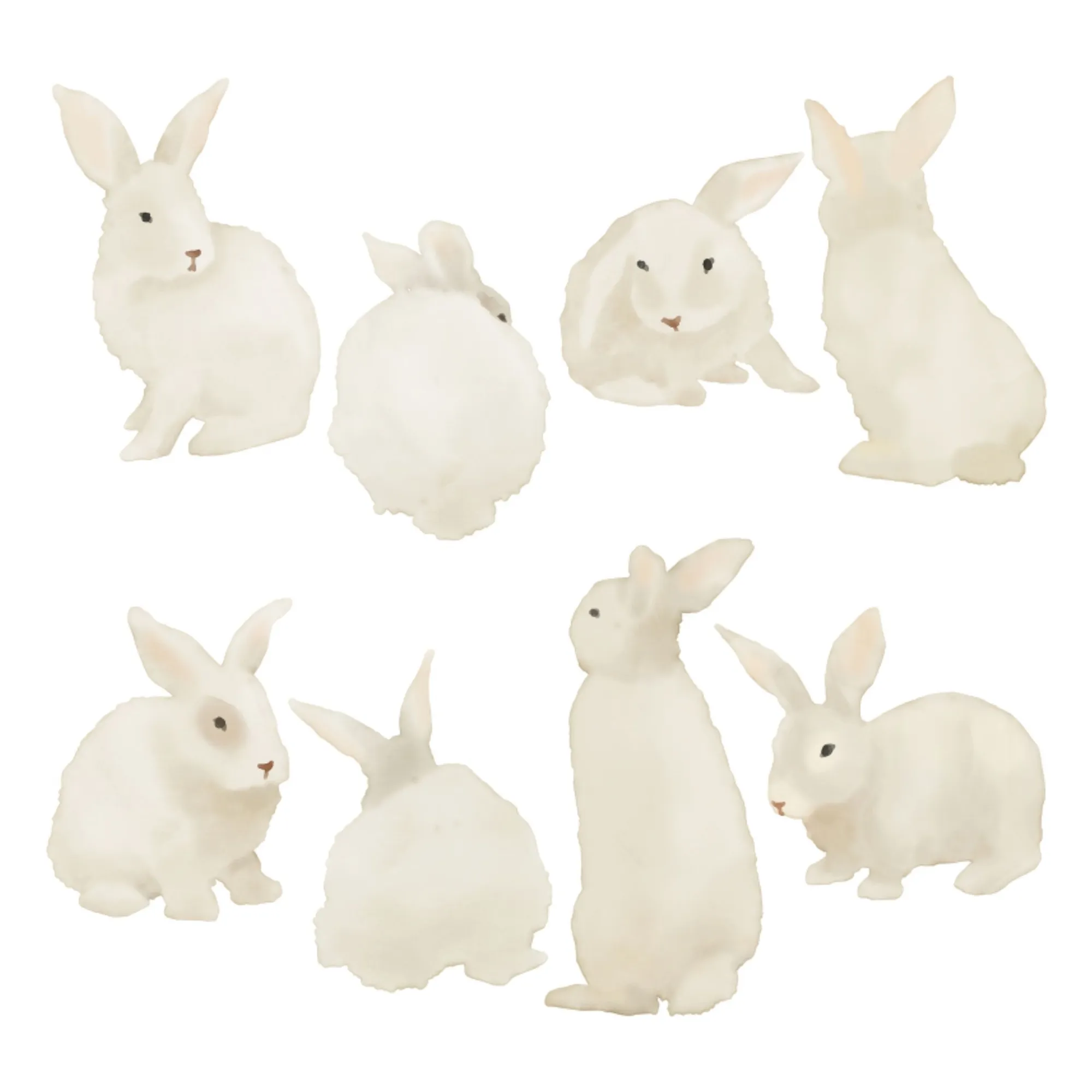 Rabbits stickers- Product image n°0