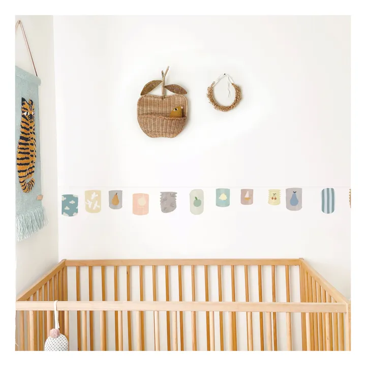 Frieze Lampions | Blue- Product image n°1