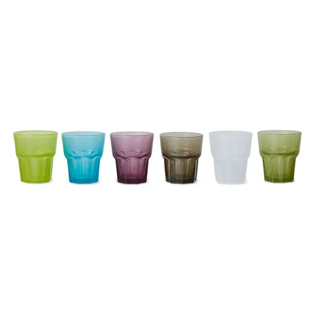 Copas minerales - Juego de 6 | Multicolor