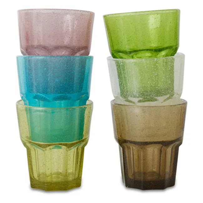 Copas minerales - Juego de 6 | Multicolor