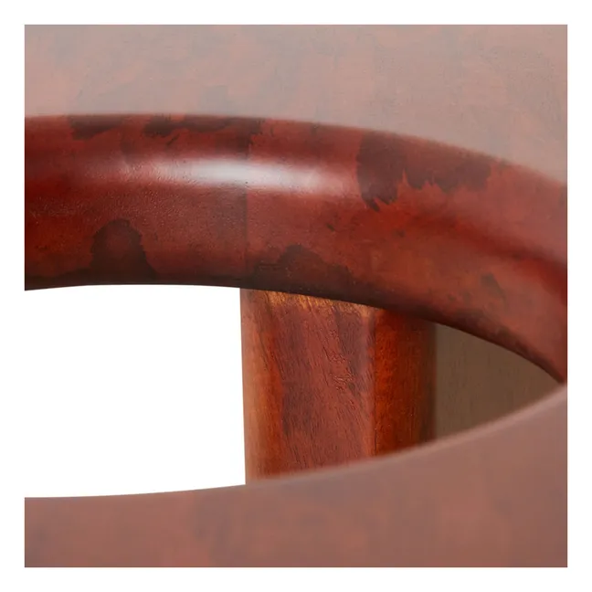 Conversation wooden coffee table