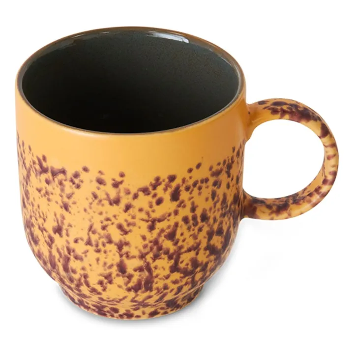 Tasse à café en grès | Orange- Image produit n°3