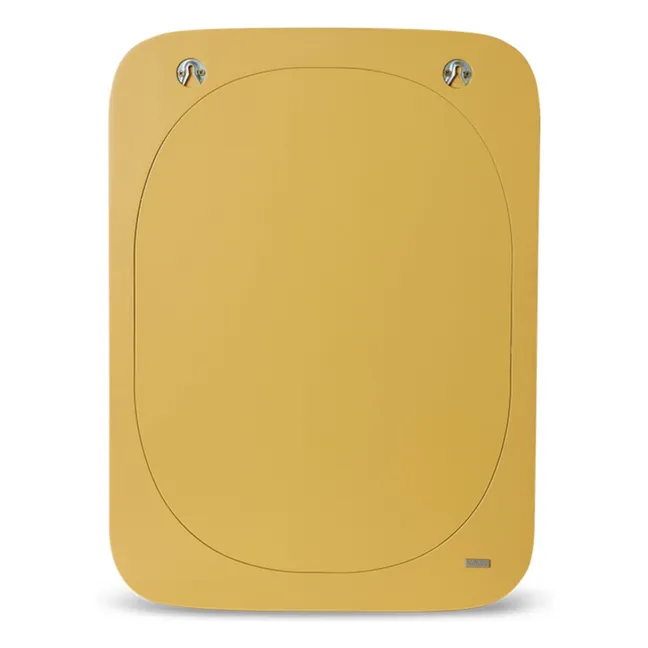 Specchio curvo | Giallo senape