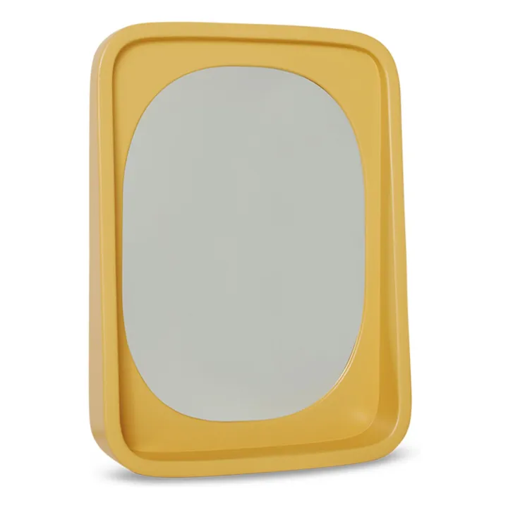 Espejo curvo | Amarillo Mostaza- Imagen del producto n°1