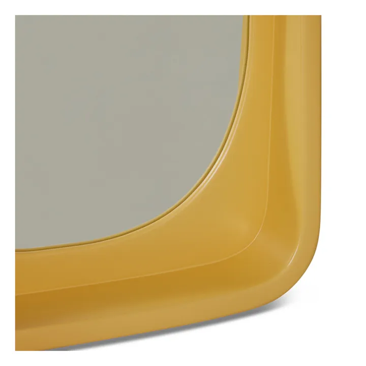 Miroir Curve | Jaune moutarde- Image produit n°2