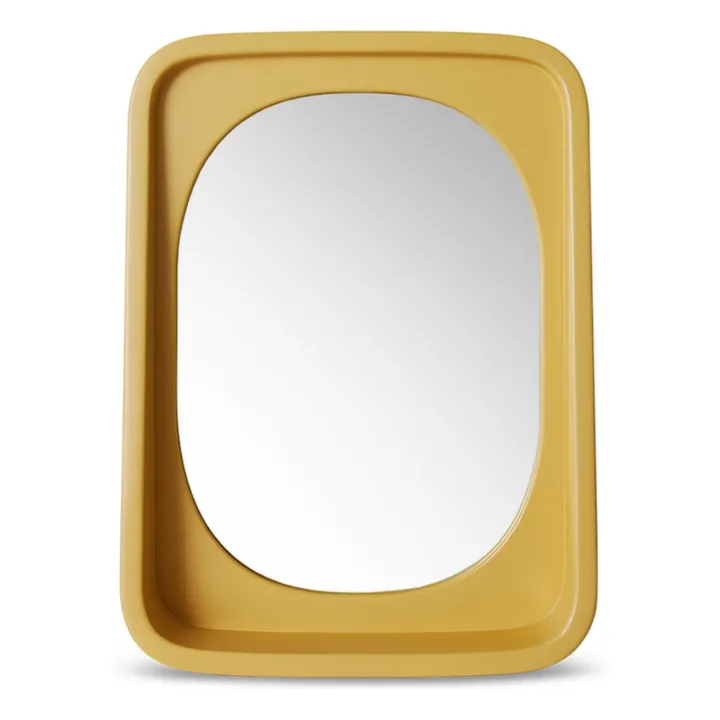 Espejo curvo | Amarillo Mostaza- Imagen del producto n°0
