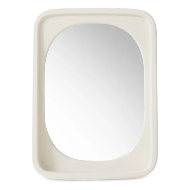 Miroir Curve | Ivoire- Image produit n°0
