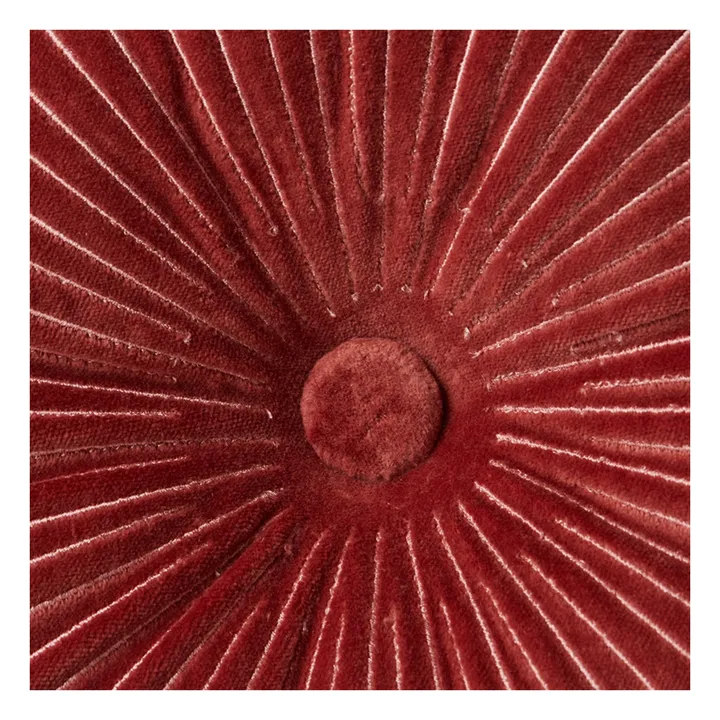 Coussin en velours Ripple | Rose- Image produit n°2