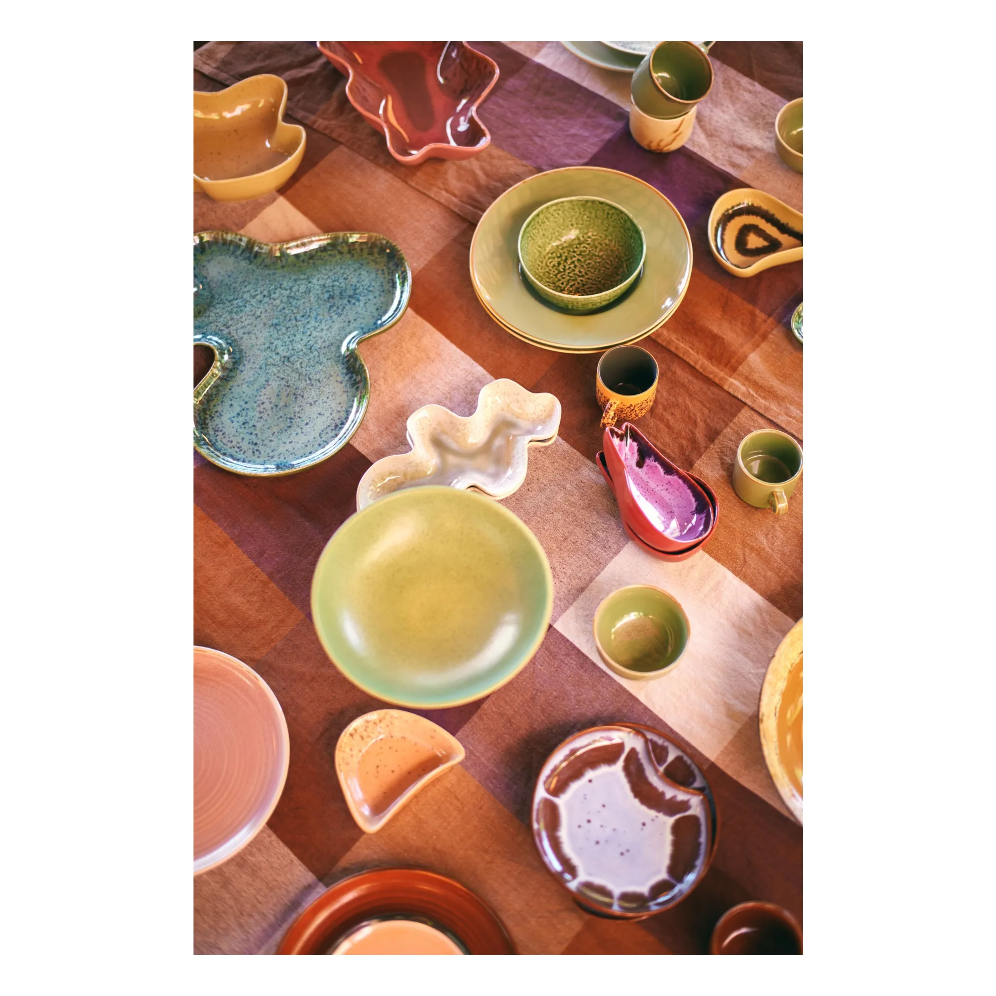 Tasse à café en grès | Orange- Image produit n°1