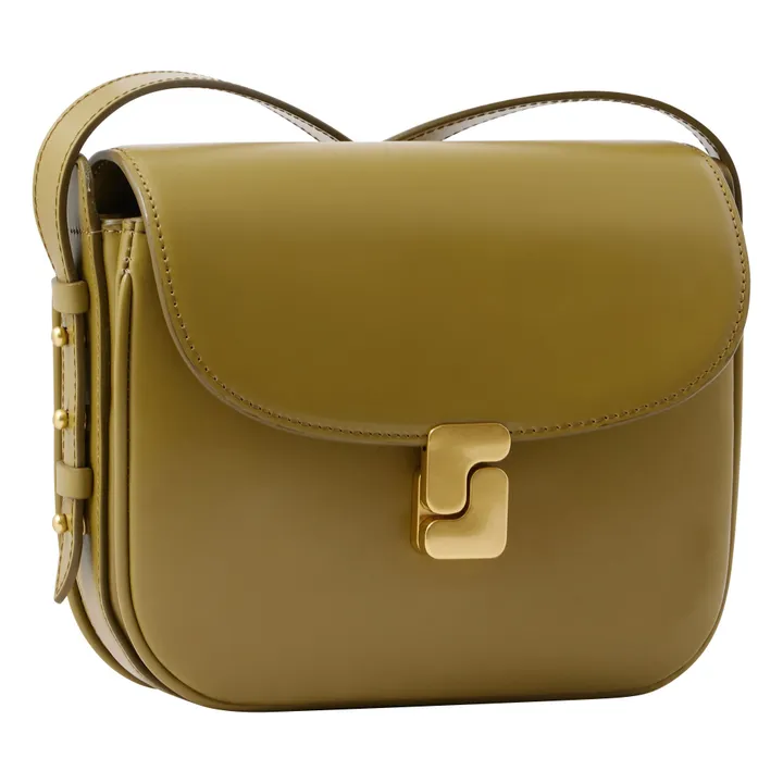 Mini bolso de piel Bellissima | Cardamome- Imagen del producto n°1