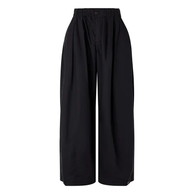 Vernon-Hose Bio-Baumwolle | Schwarz