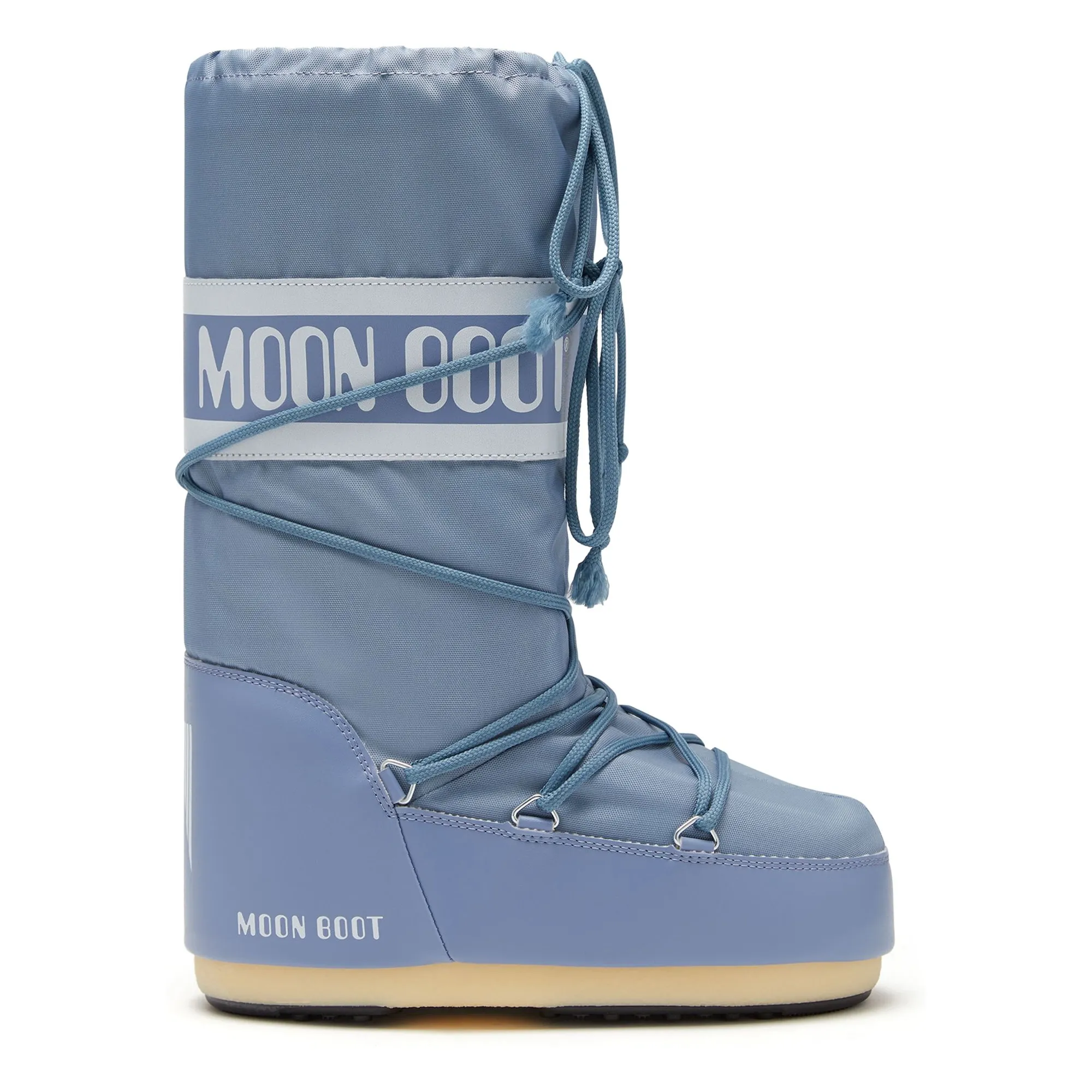 Moon Boot Icon Nylon | Grey blue- Product image n°0