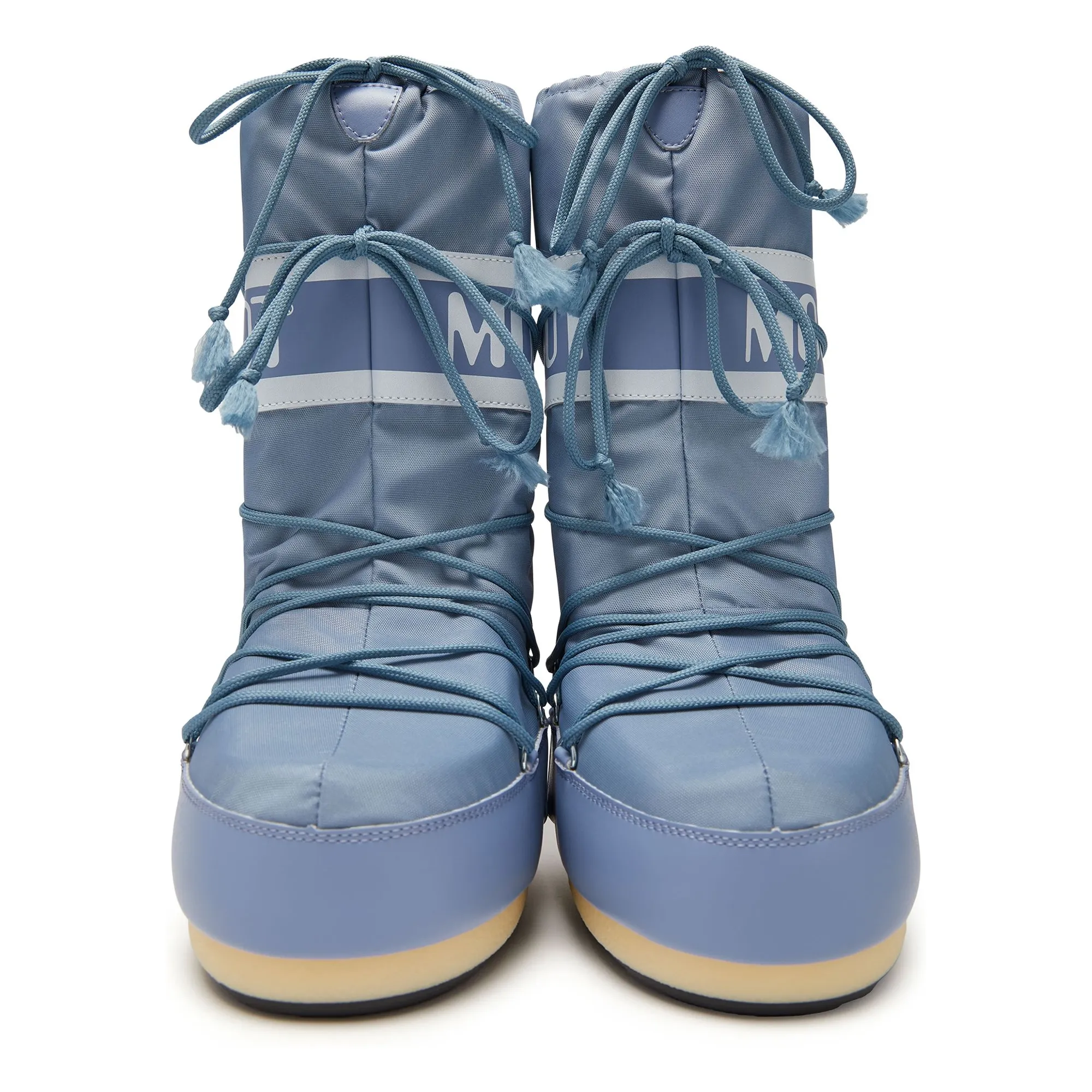 Moon Boot Icon Nylon | Grey blue- Product image n°1