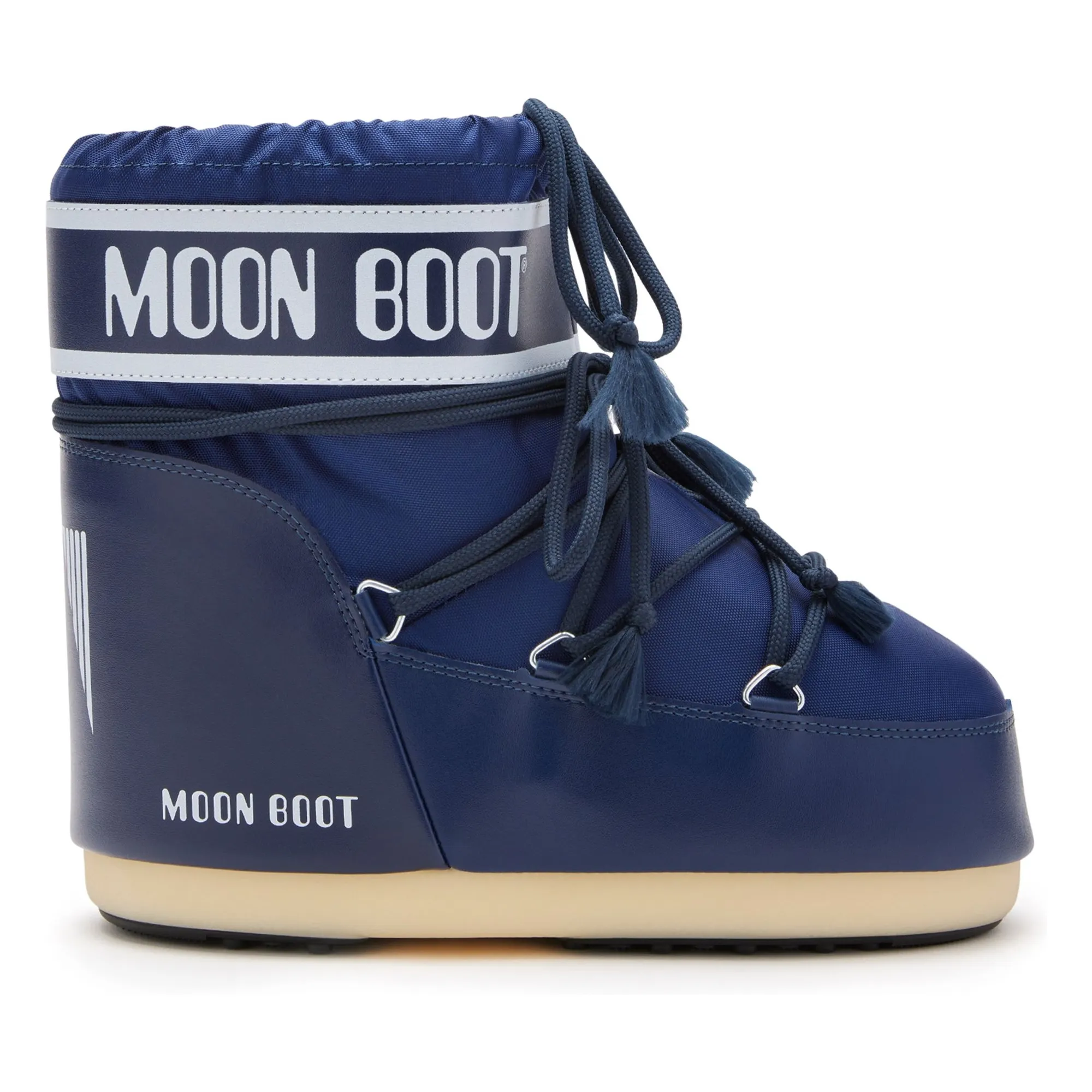 Moon Boot Blue Icon Low Nylon Boots