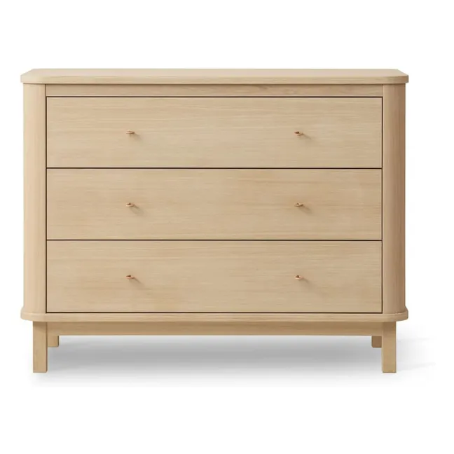 Commode Wood 3 tiroirs en chêne