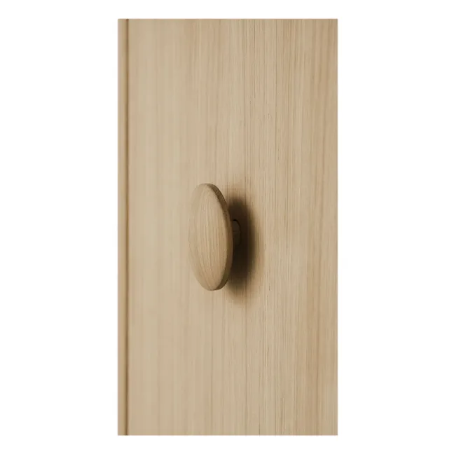 2-türiger Kleiderschrank Wood | Eiche