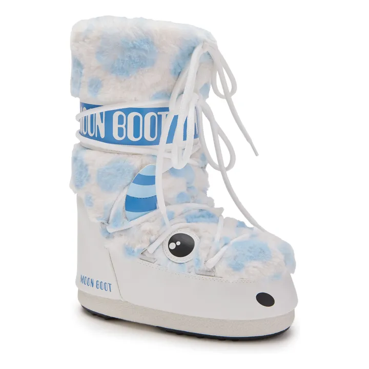 Moon Boot Icona Yeti Pelliccia sintetica | Bianco- Immagine del prodotto n°3