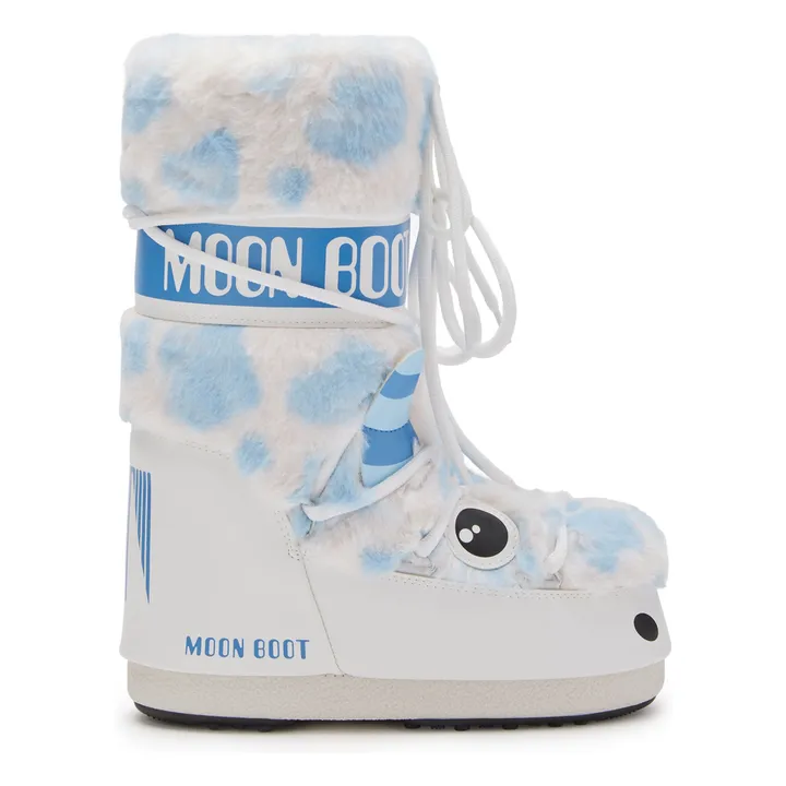 Moon Boot Icona Yeti Pelliccia sintetica | Bianco- Immagine del prodotto n°0