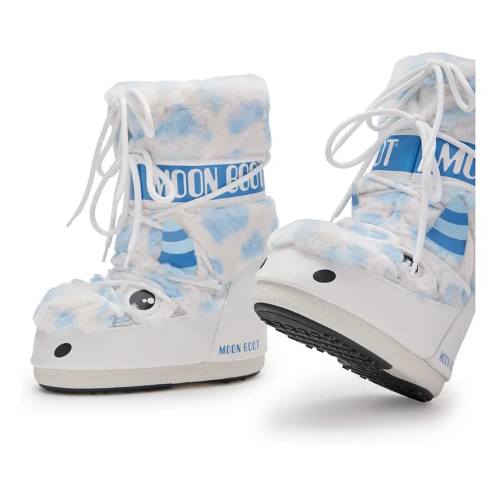 Moon Boot Icona Yeti Pelliccia sintetica | Bianco- Immagine del prodotto n°1