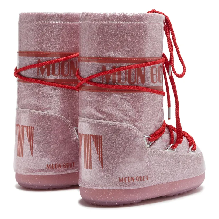 Bota Moon Icon JR Glitter | Rosa- Imagen del producto n°1