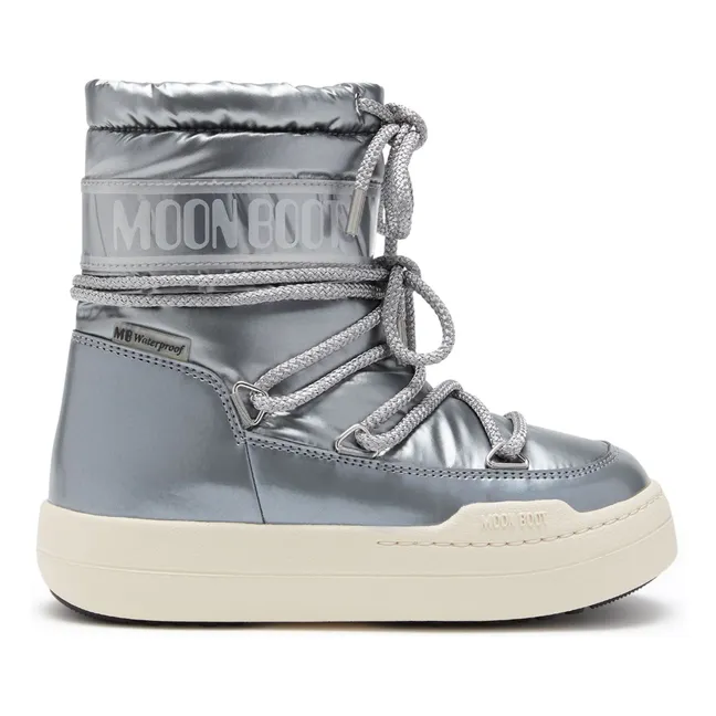 Bota Moon Boot JR Park | Plateado