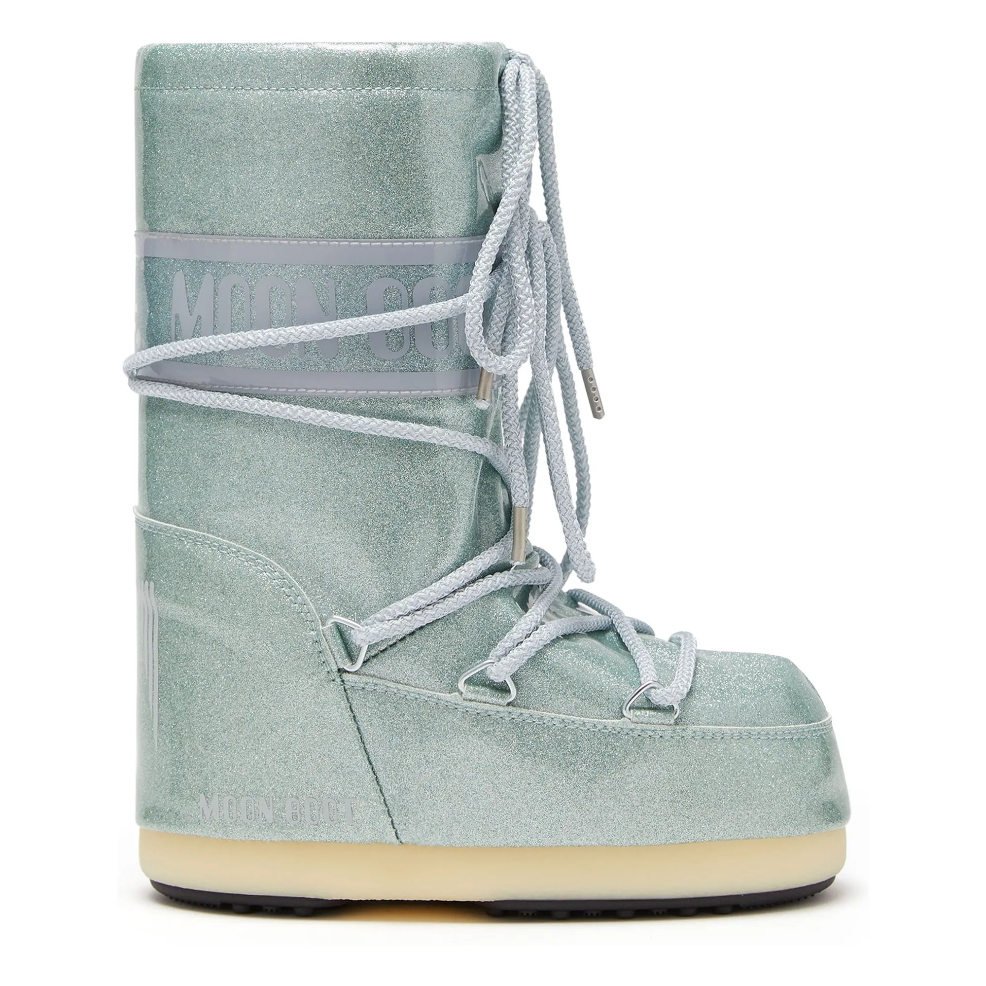 Moon Boot Light Blue Icon Jr Glitter
