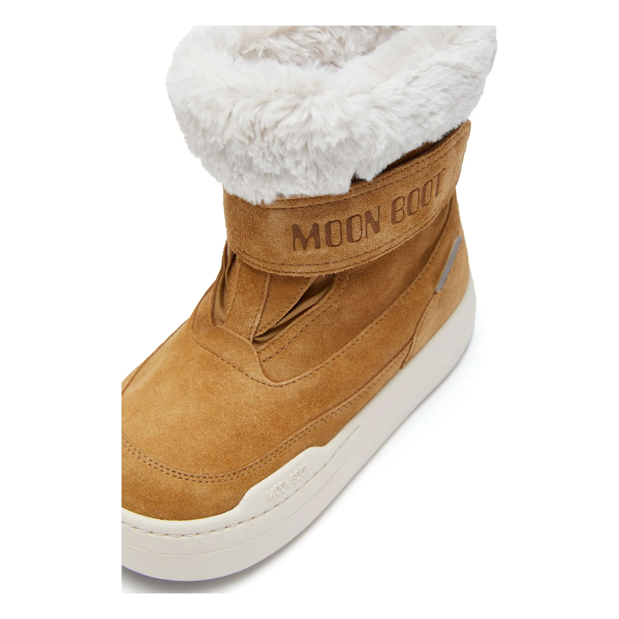 Moon Boot JR Park Strap Boot Suede | Camel- Product image n°3