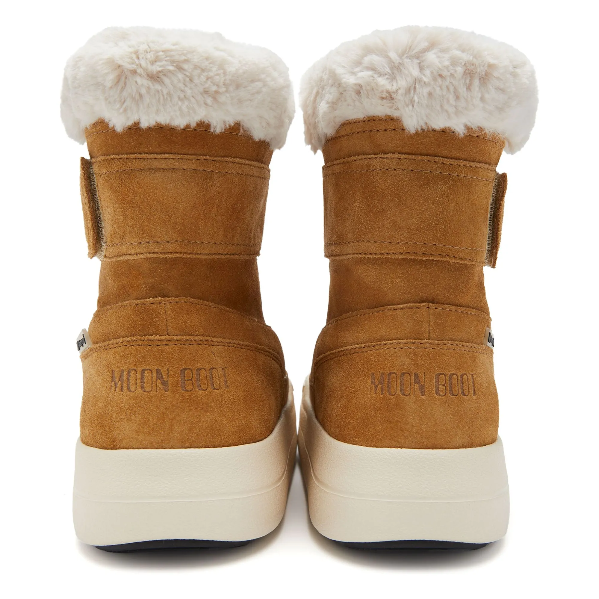 Moon Boot JR Park Strap Boot Suede | Camel- Product image n°2