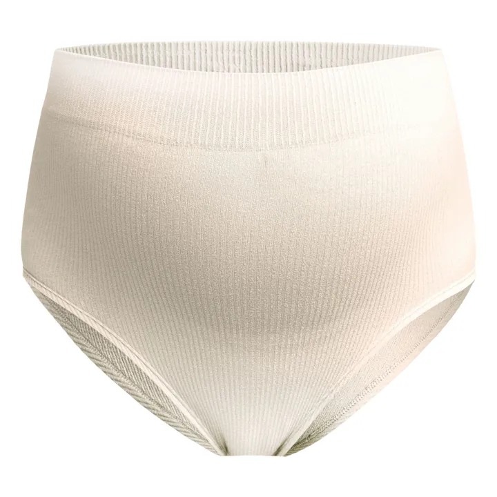 Everyday high-waisted panties | Ecru- Product image n°0
