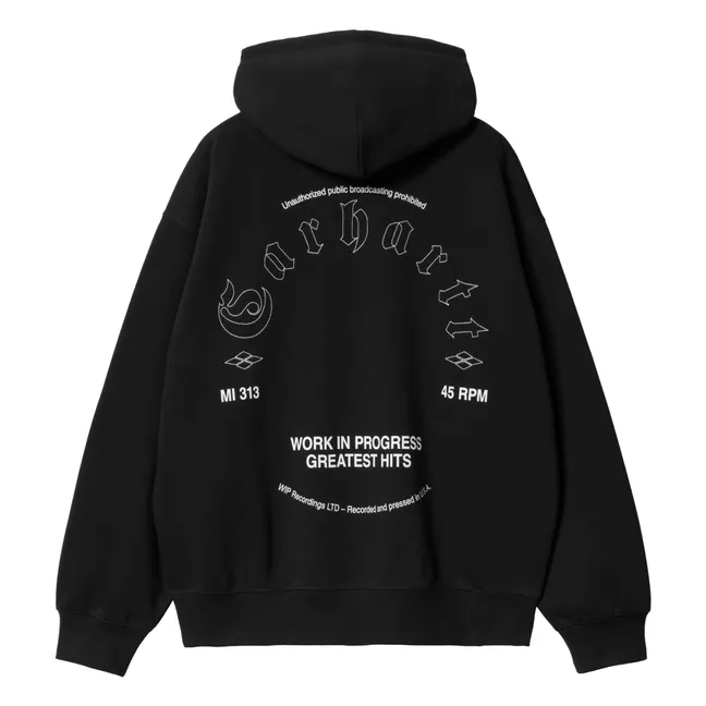 Grandes éxitos de la sudadera con capucha | Negro