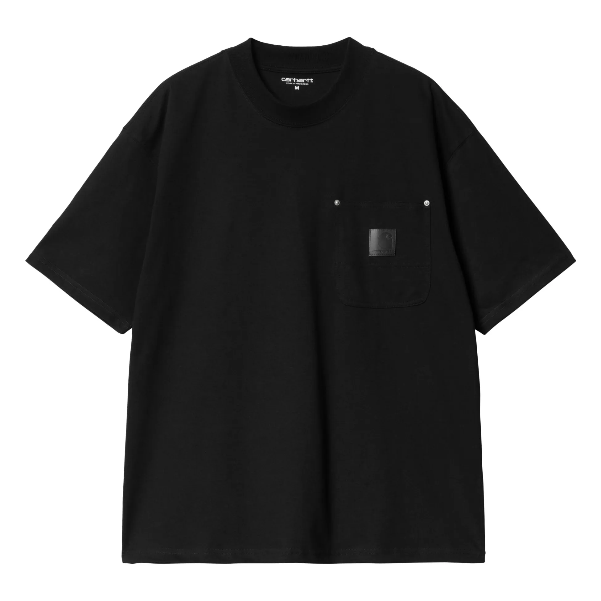 Carhartt Wip Black Eldon Pocket Organic Cotton T-Shirt