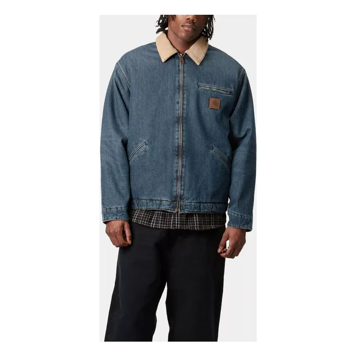 OG Detroit Jacke | Denim Bleached- Produktbild Nr. 1