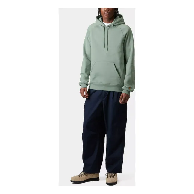 Felpa con cappuccio Chase | Verde