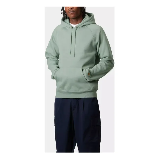 Felpa con cappuccio Chase | Verde
