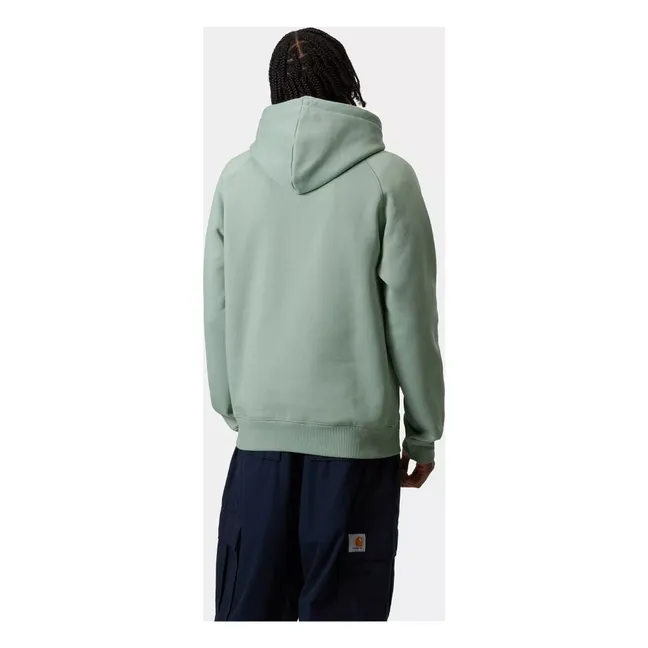 Felpa con cappuccio Chase | Verde