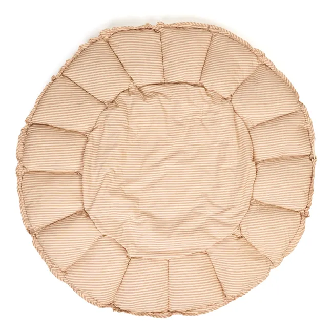 Tapis d'éveil Coco - Rayures | Ocre