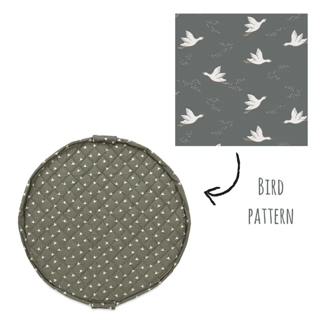 Noomad Bolsa / Alfombra - Pájaros | Khaki