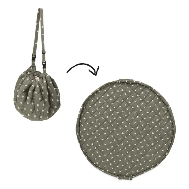 Sac / Tapis d'éveil Noomad - Oiseaux | Khaki