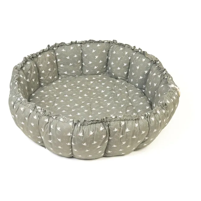 Tappeto da gioco Coco - Uccelli | Khaki