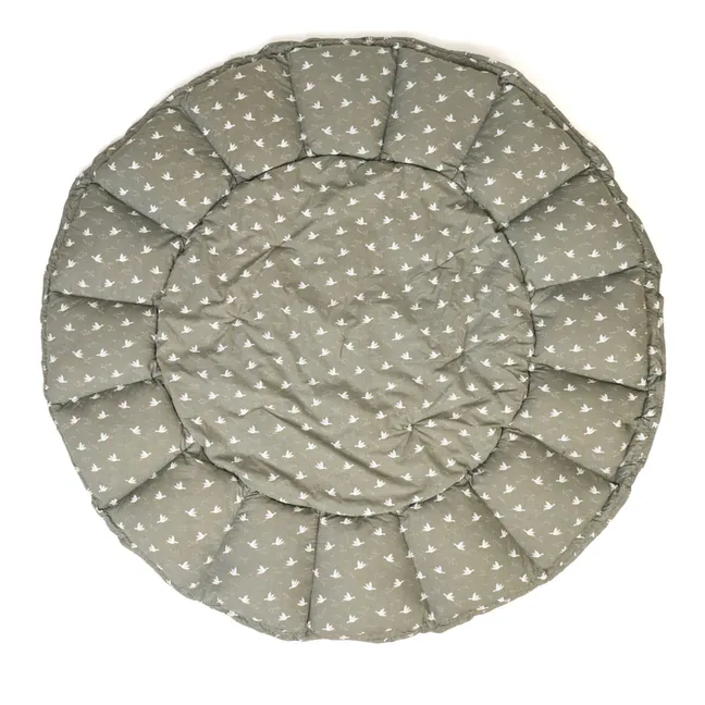 Tappeto da gioco Coco - Uccelli | Khaki