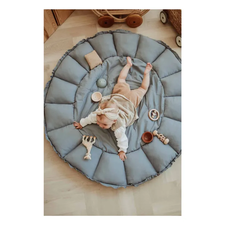 Tapis d'éveil Coco | Bleu- Image produit n°1