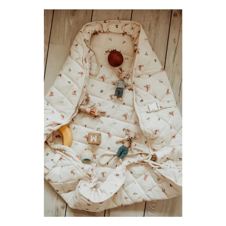 Saco / colchoneta para niños pequeños Noomad - Rabbits | Nude- Imagen del producto n°5