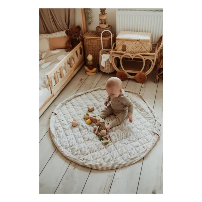 Saco / colchoneta para niños pequeños Noomad - Stripes | Azul