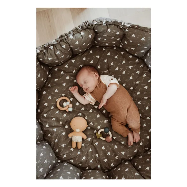 Coco playmat - Birds | Khaki
