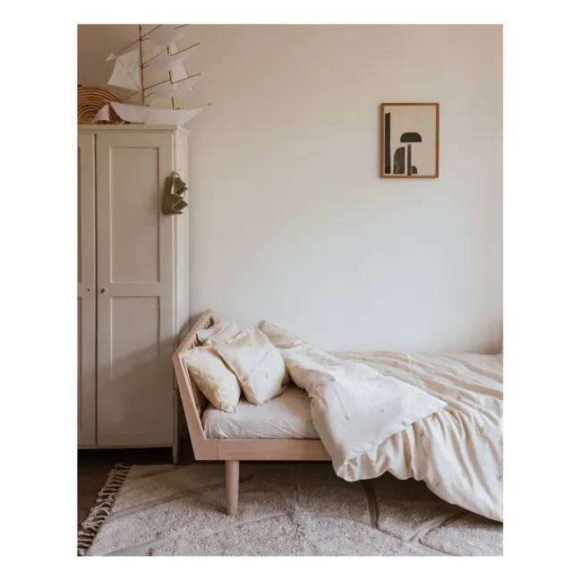 Lit junior Eli Combi | Chêne clair