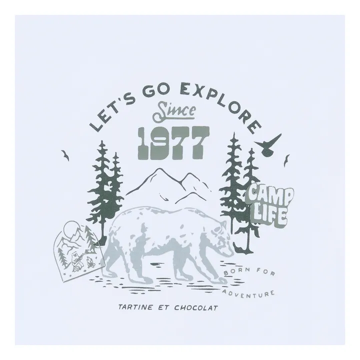 T-shirt Camp | Blanc- Image produit n°4